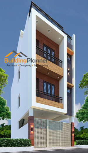 15x40 East facing House plan (Copy)